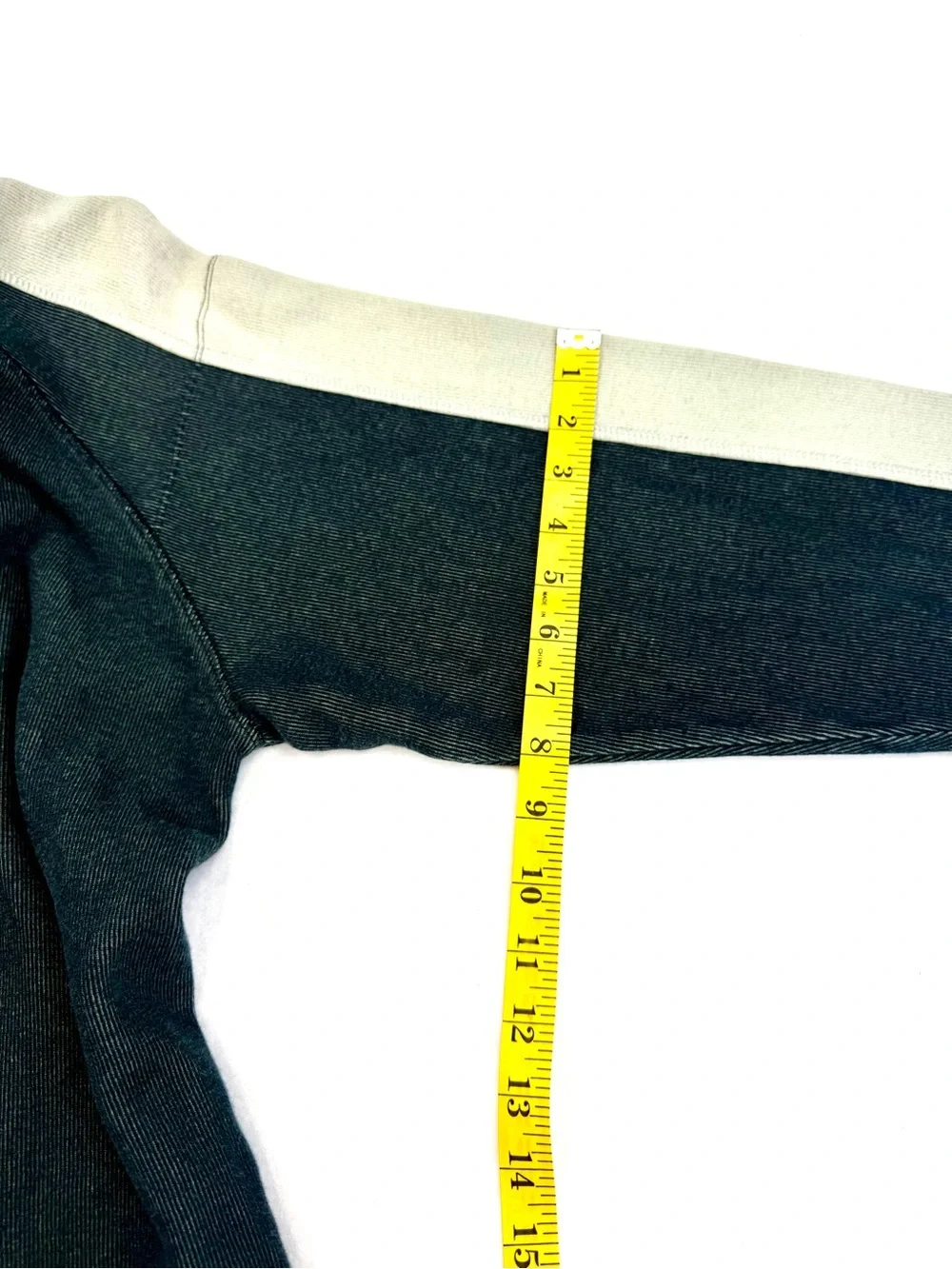 The North Face Men's Sm Vintage Crew Sweatshirt - Dark Gray Denim Bue & Lt Gray